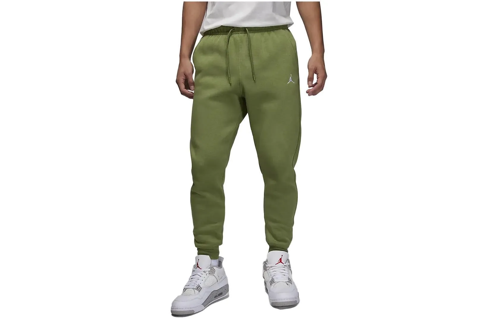 Air Jordan Essentials Fleece Trousers Green FJ7779-340