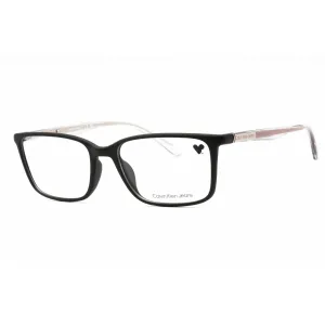 Calvin Klein Jeans Men's Eyeglasses - Matte Black Rectangular Frame | CKJ22616 002