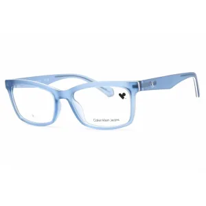 Calvin Klein Jeans Women's Eyeglasses - Azure Rectangular Shape Frame | CKJ23613 410