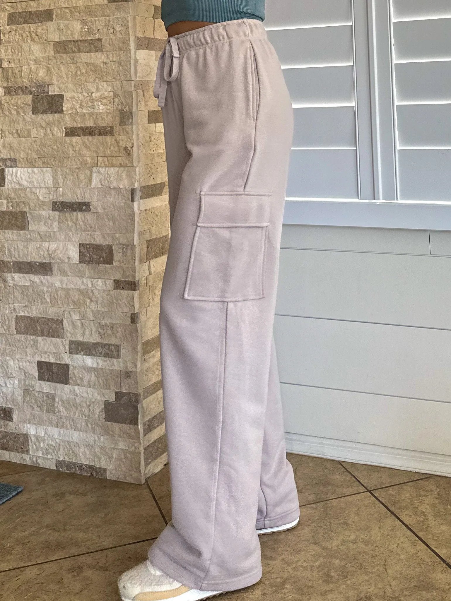 Cargo Sweatpants - Taupe