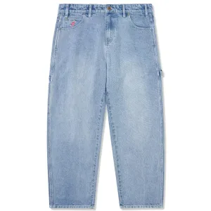 Cash Only - Blockout Denim Jeans Silver Indigo Wash