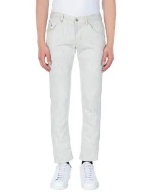 Dondup Man Denim trousers Light grey 29 jeans