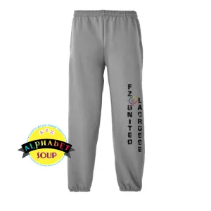 FZ United GIRLS High School Lacrosse Elastic Bottom Cuff Sweatpants