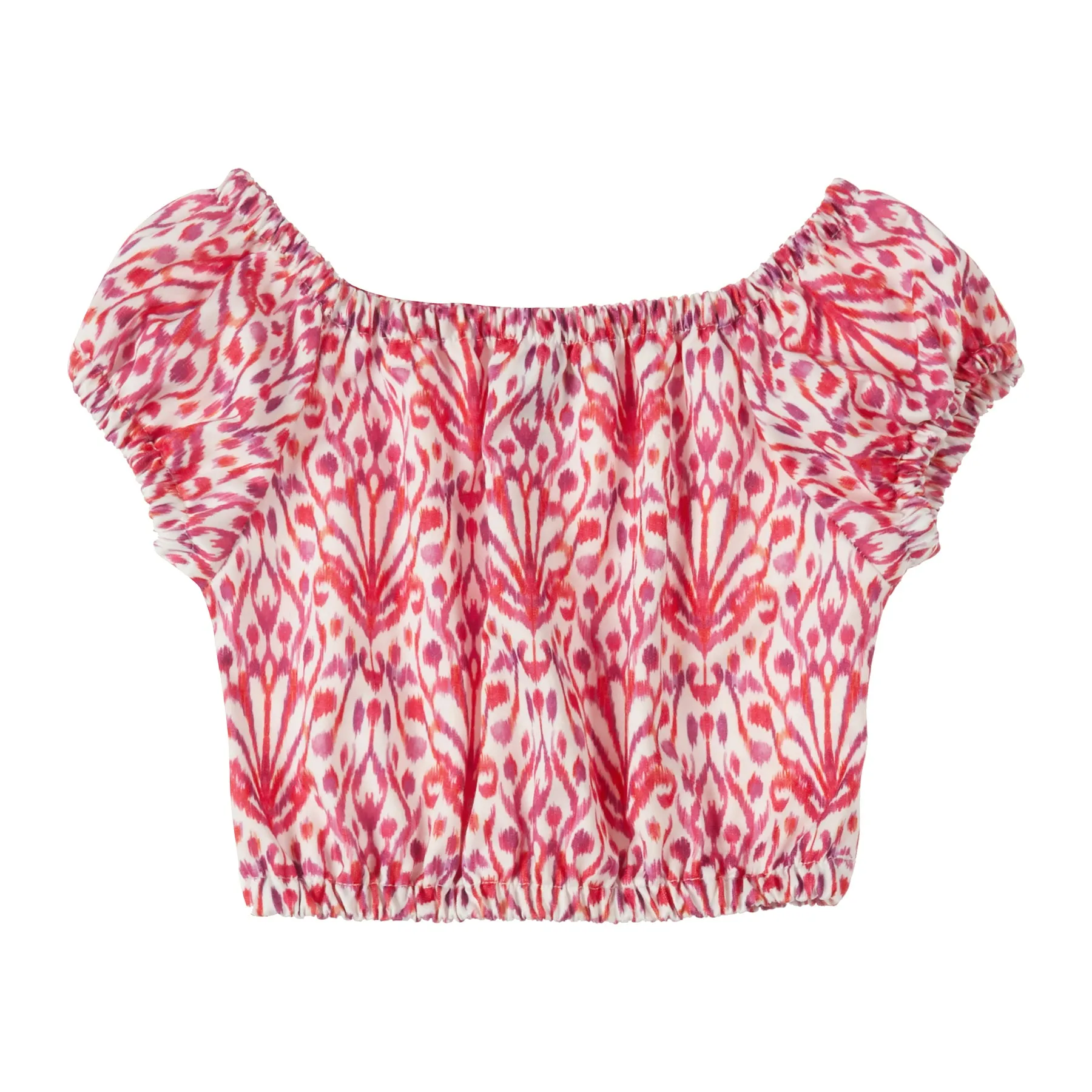 GIRL'S CROP TOP IKAT