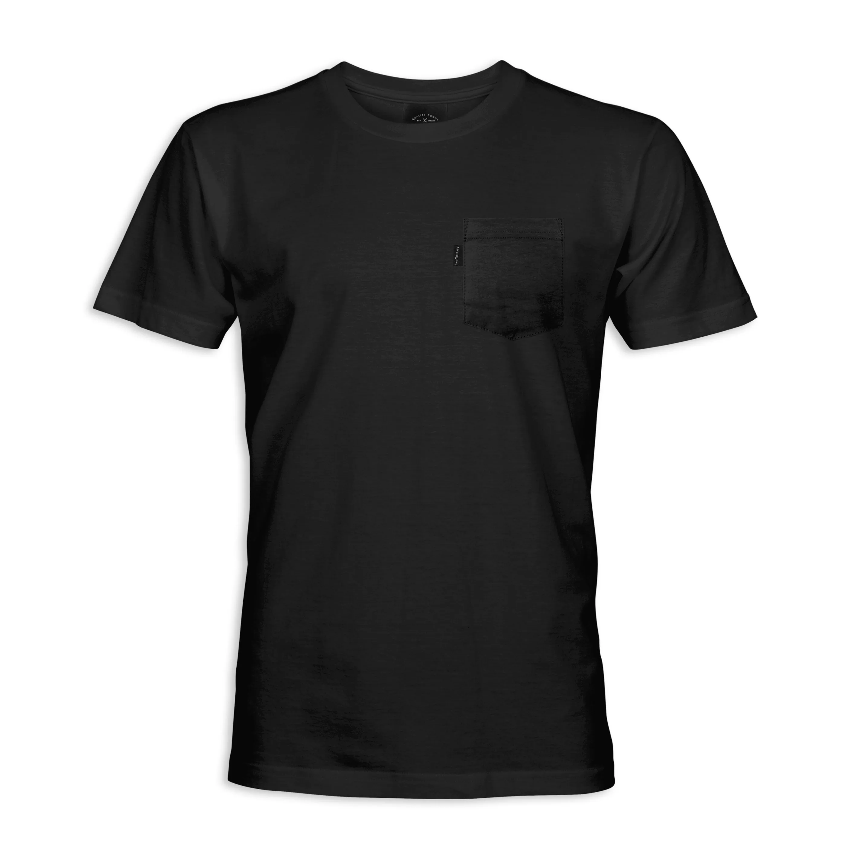 Ideal Pocket Tee - Black