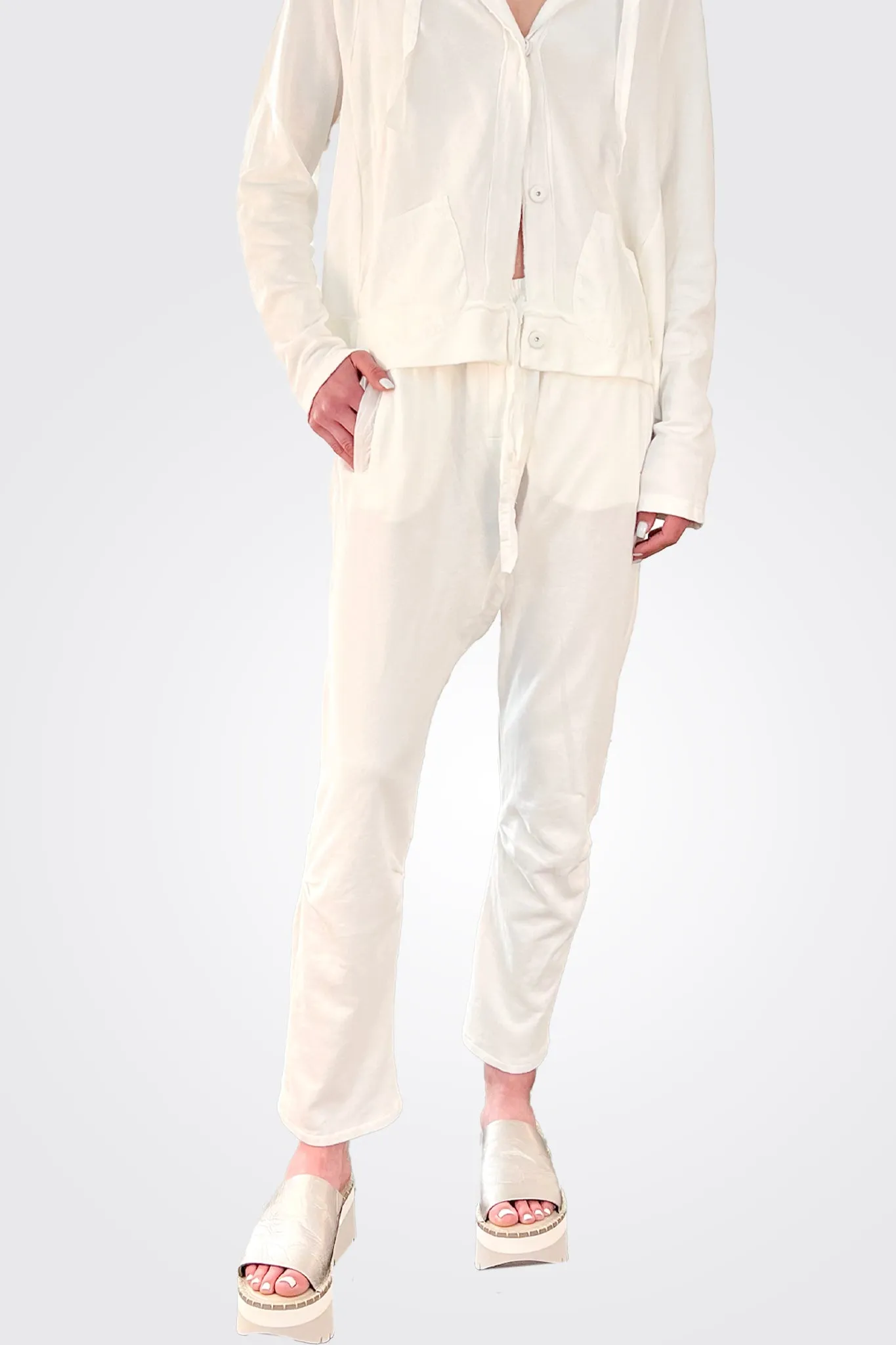 Light Sweat Pants - Natural