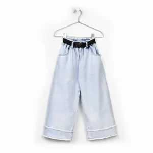 LOOSE FITTING DENIM CULOTTES