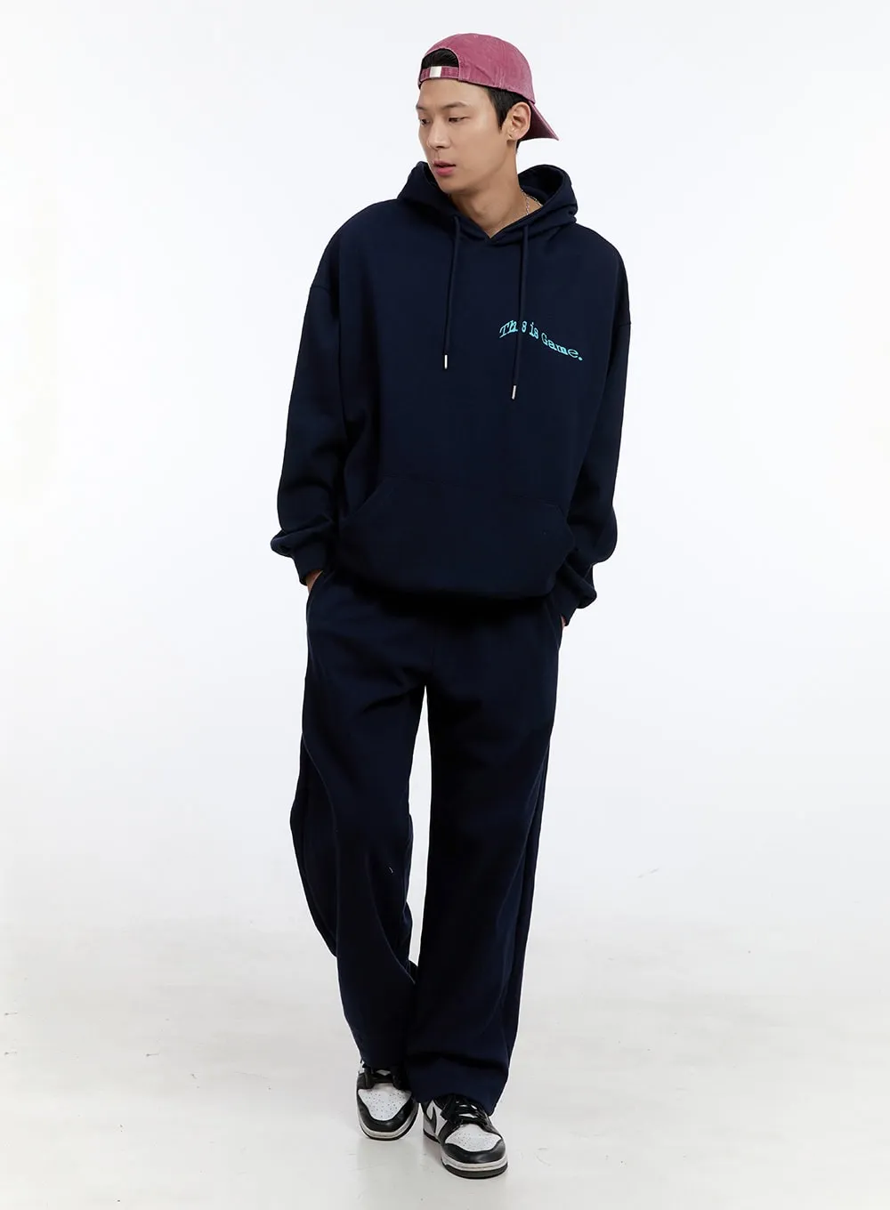 Men's Cozy Sweatpants (Dark Blue) IG427