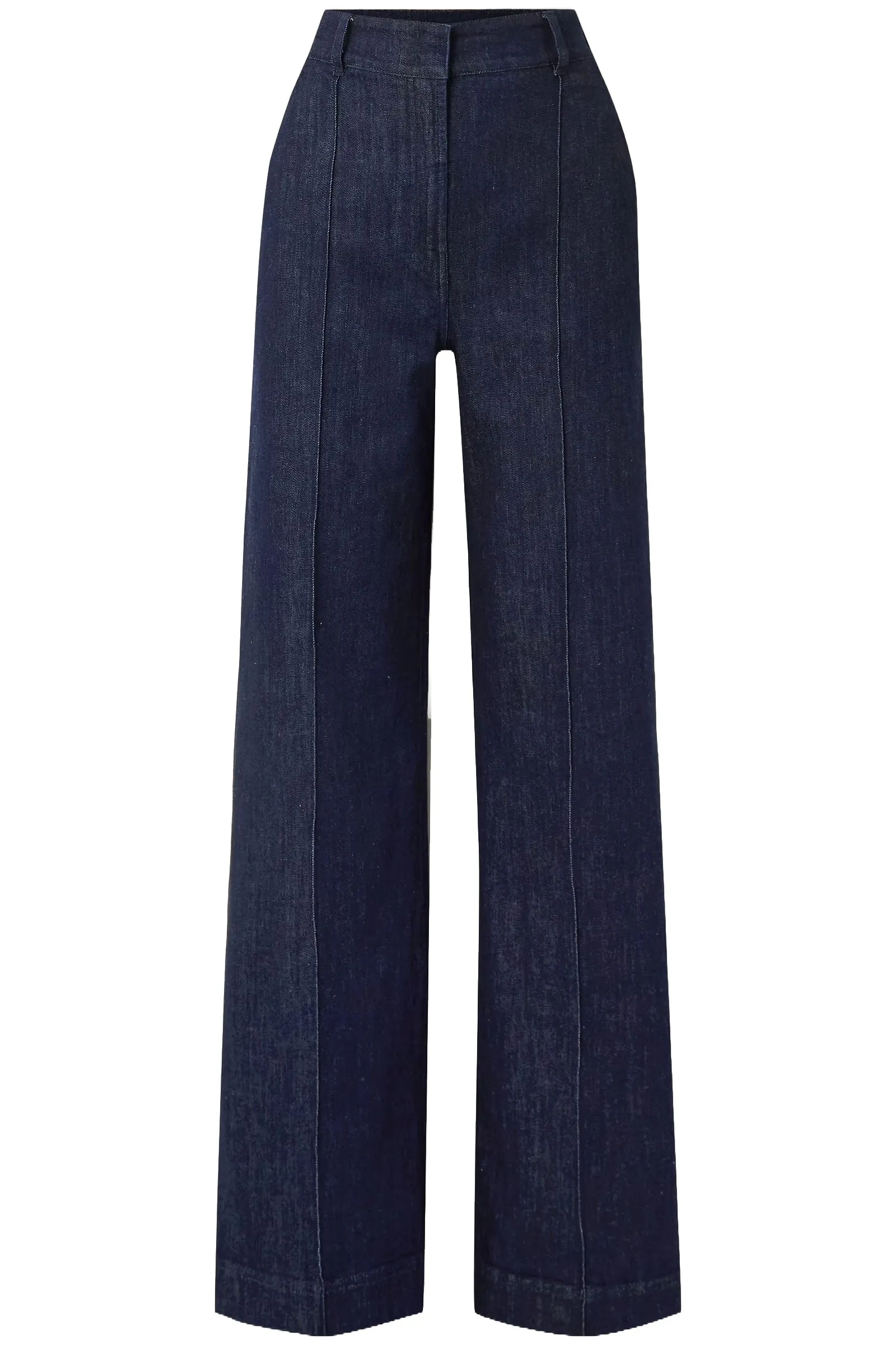   NET SUSTAIN High-rise Straight-leg Stretch Organic Jeans