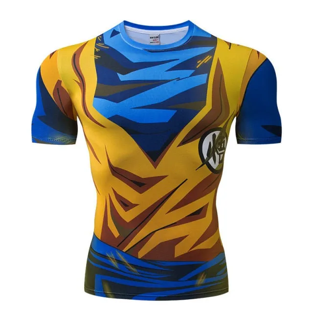 New Nightwing Short Sleeve Compression Shirts Thanos 3D Printed T shirts Men Summer NEW Crossfit Top For Male Fitness Cloth