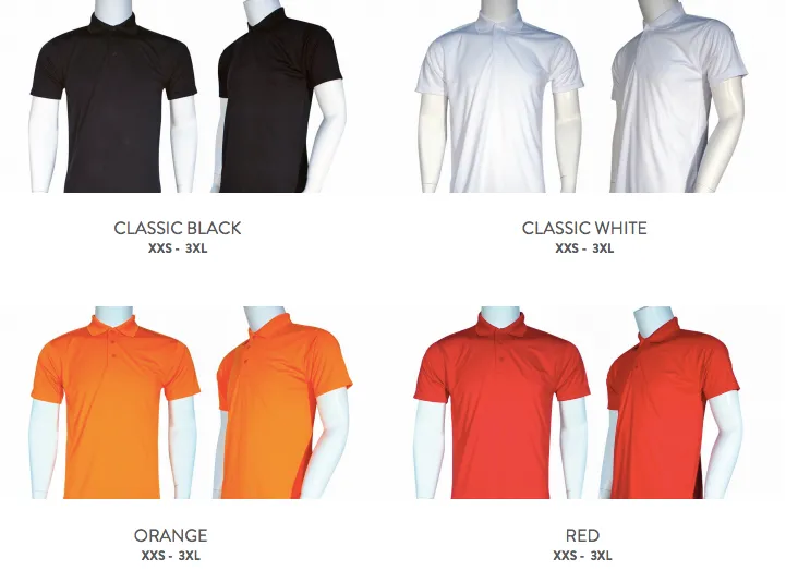 Polo Tee - Performance Interlock Dri-Fit -X