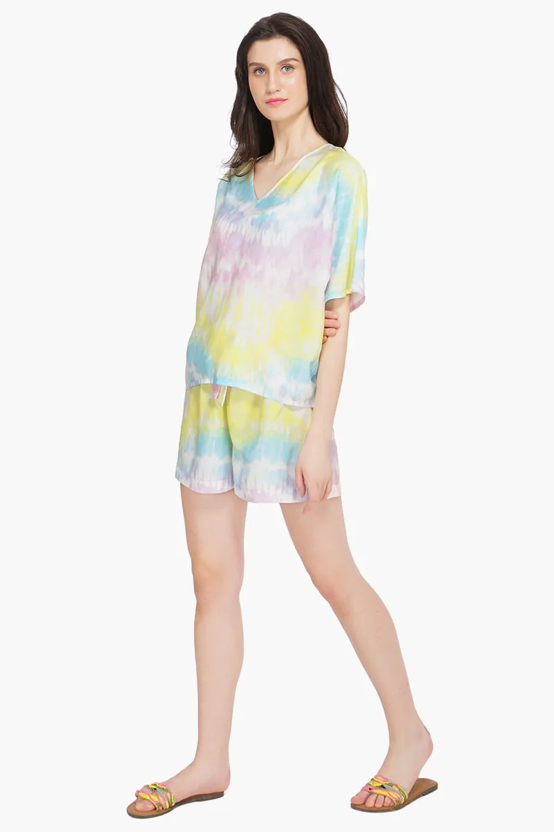 Rainbow Tie Dye Top