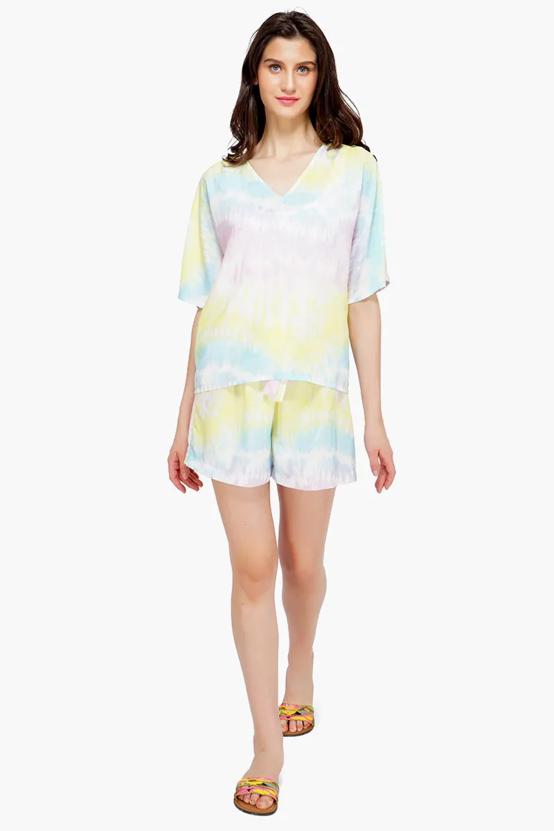 Rainbow Tie Dye Top