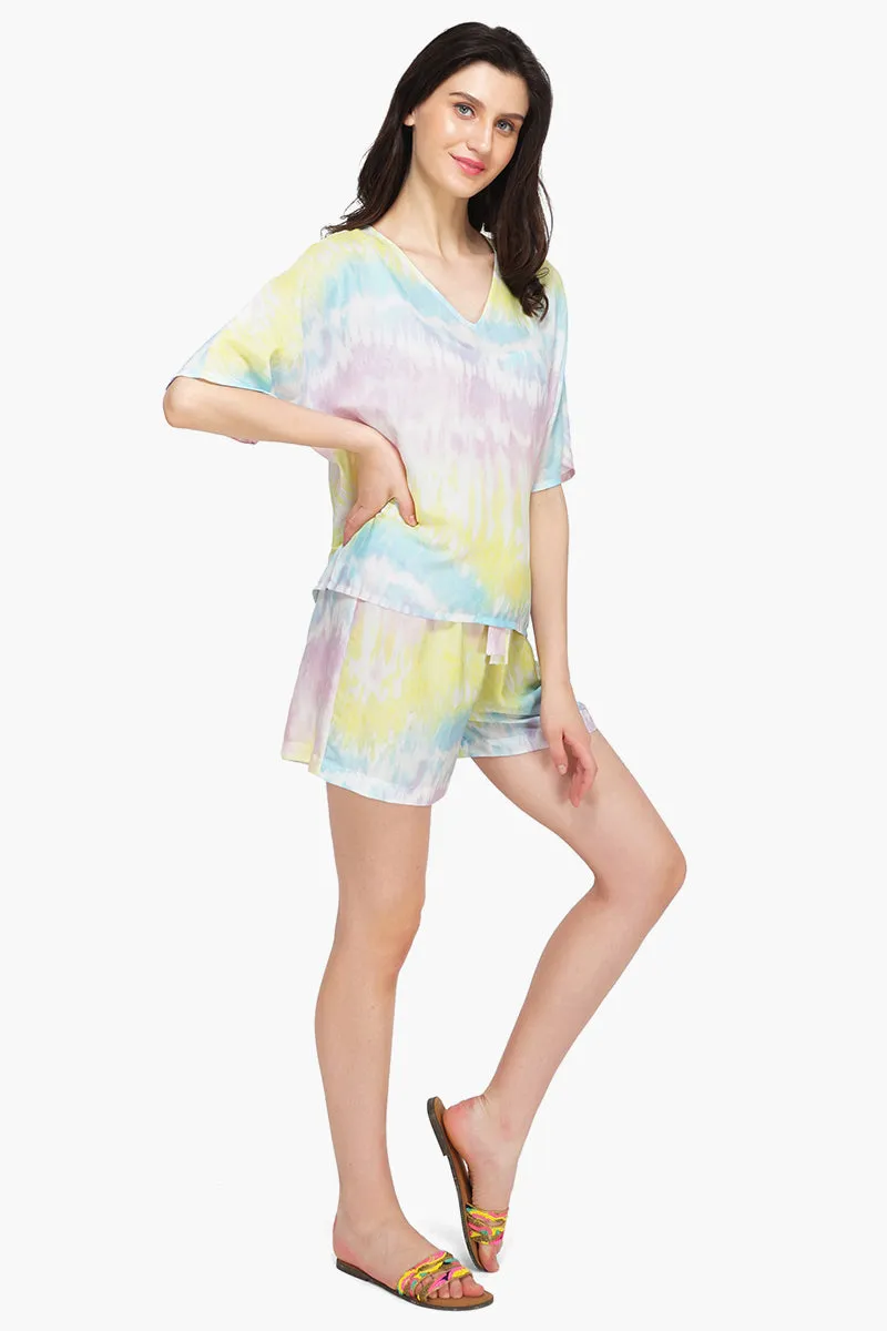 Rainbow Tie Dye Top