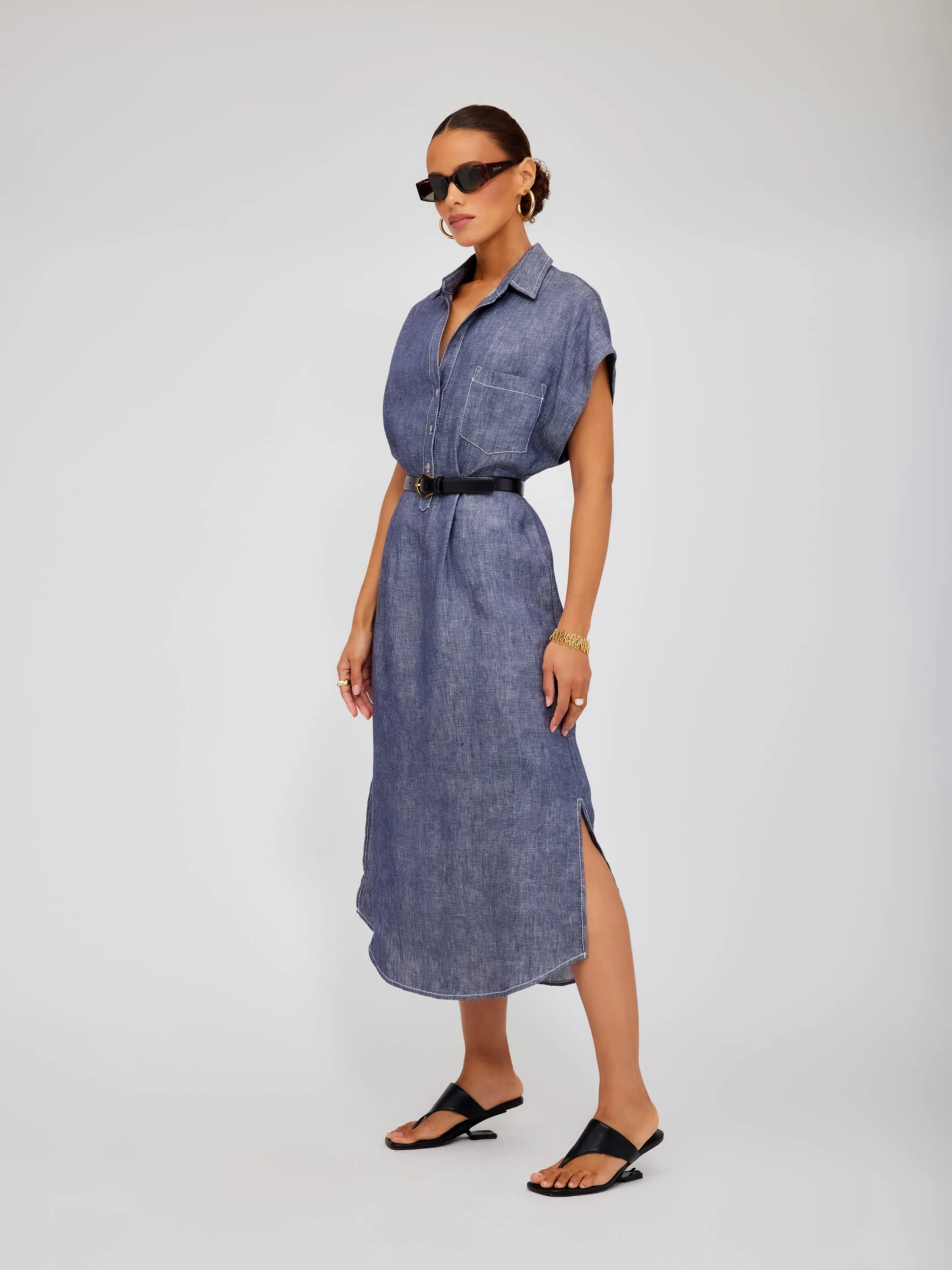 Relaxed Linen Dress