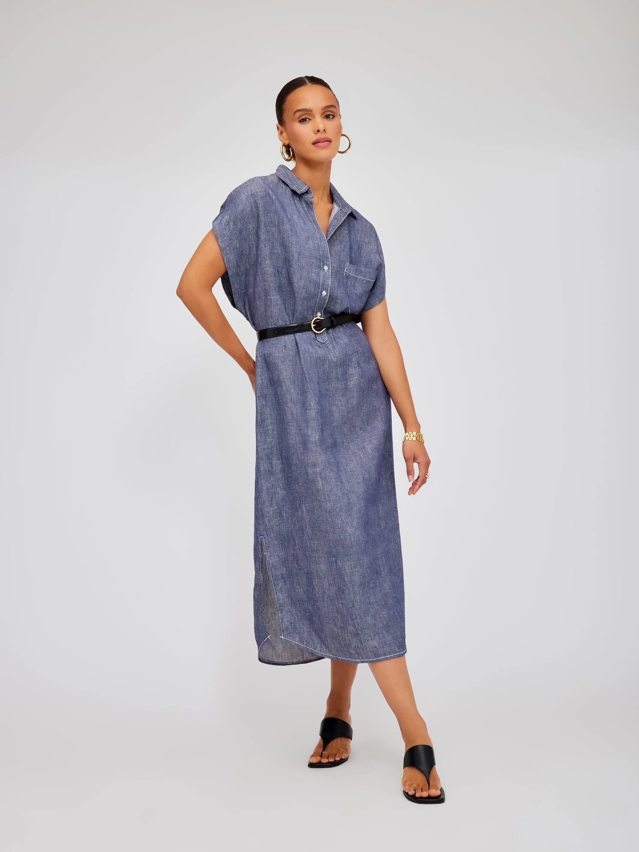 Relaxed Linen Dress