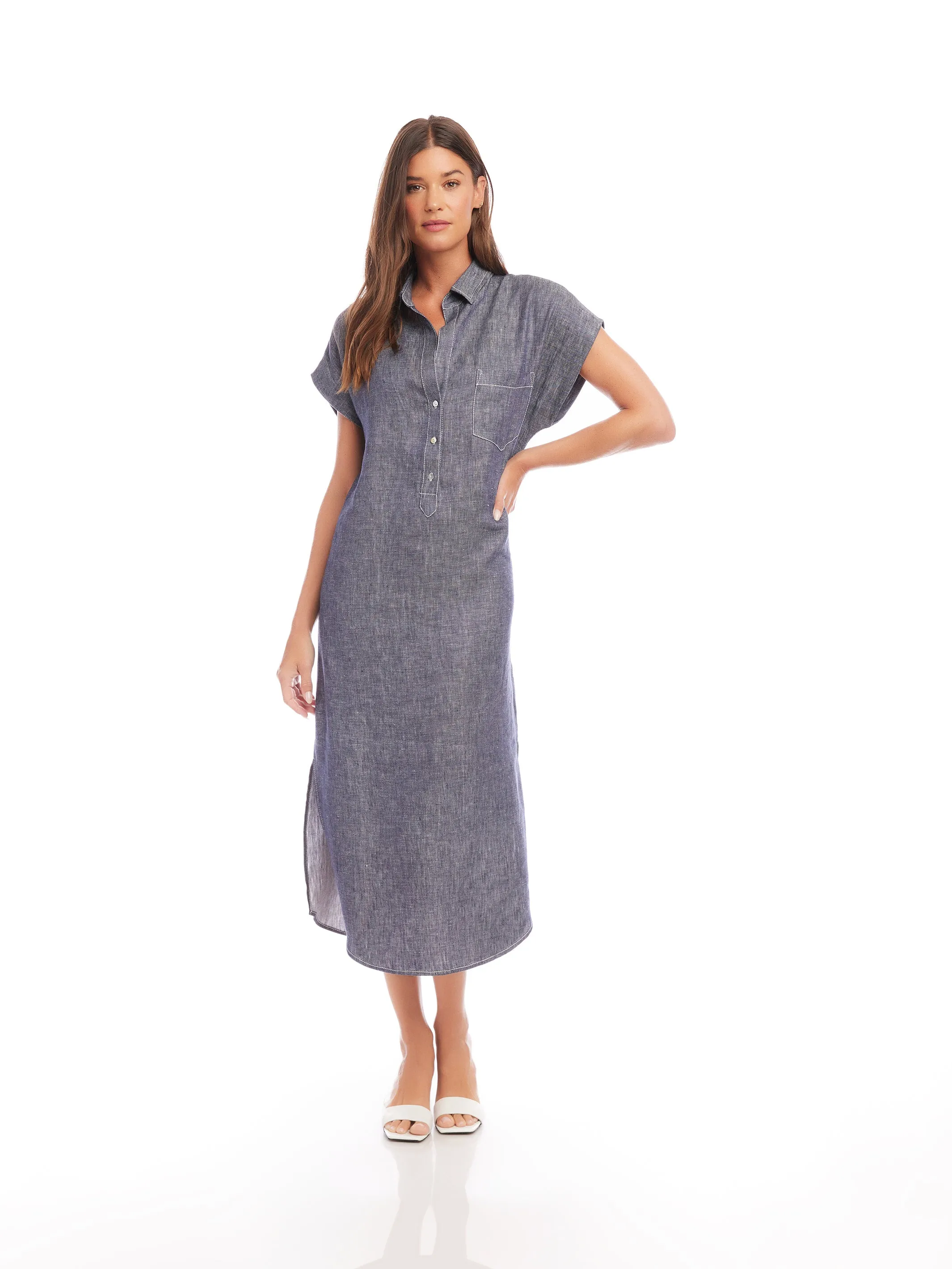 Relaxed Linen Dress