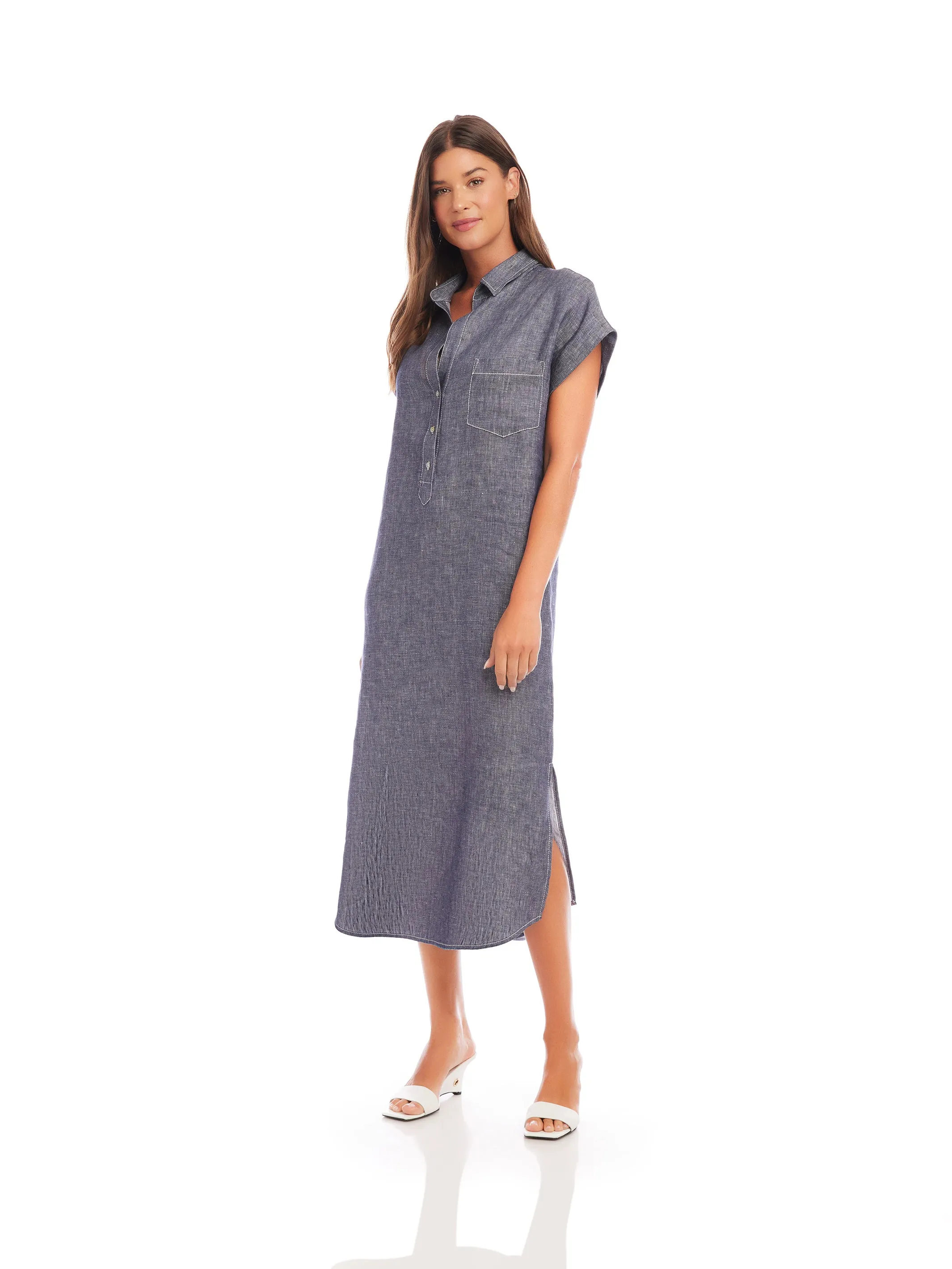 Relaxed Linen Dress