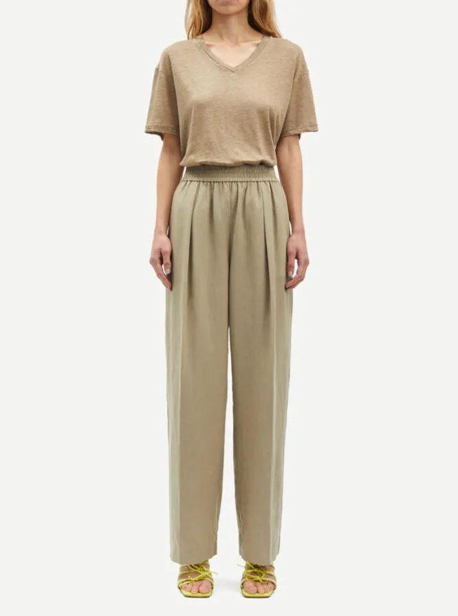 SAJULIA TROUSERS | LIGHT OLIVE