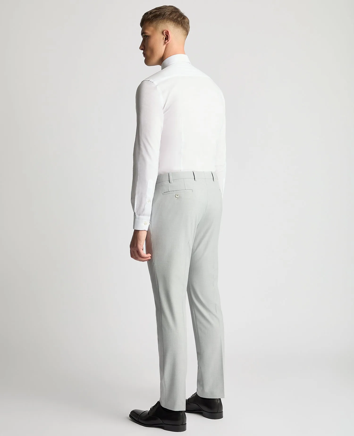 stretch formal trousers