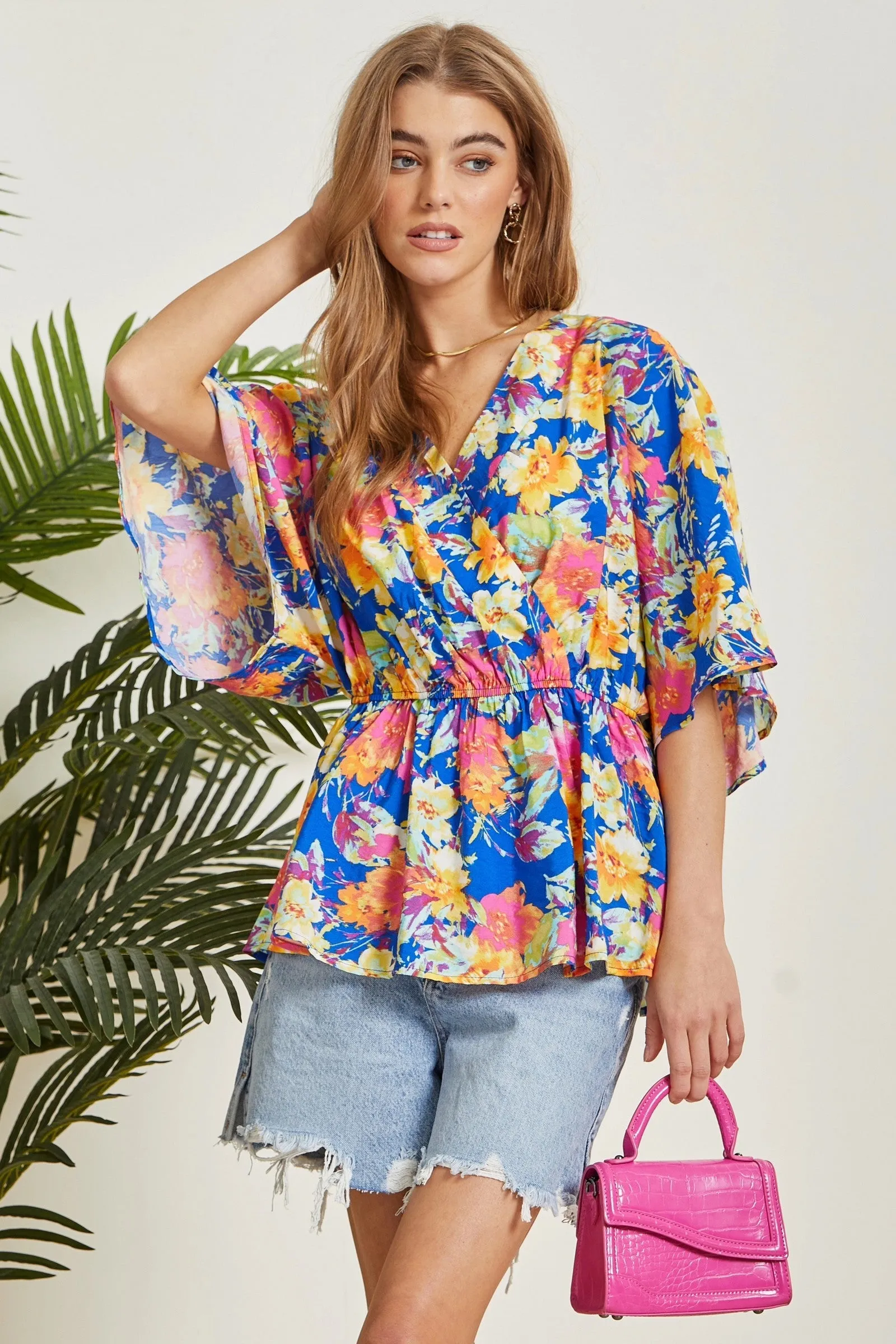 Summer Awaits Floral Kimono Top