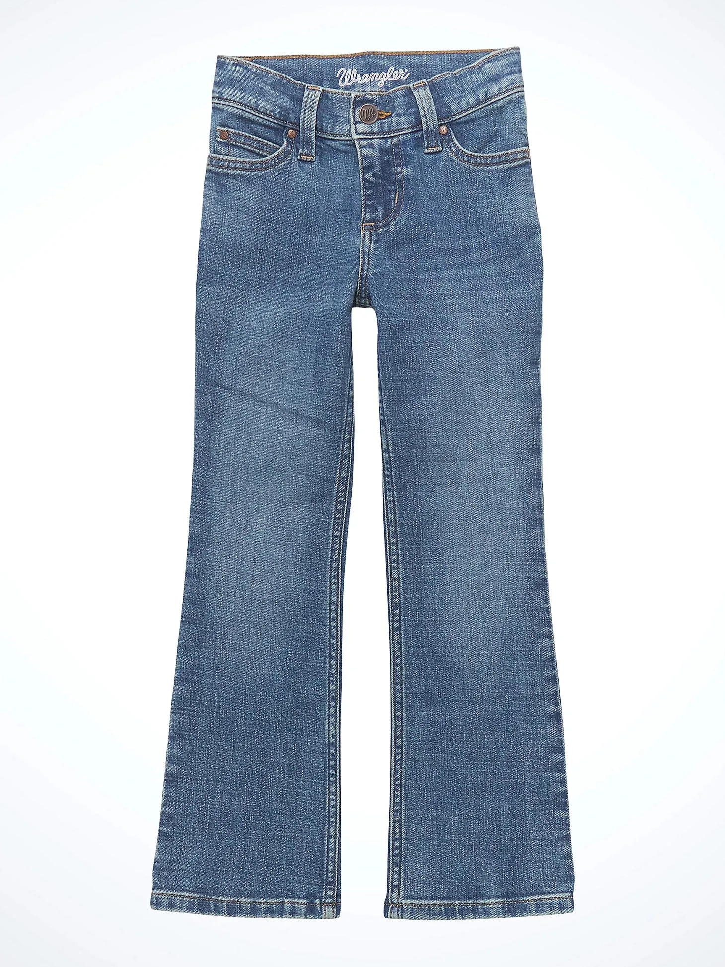 Wrangler Girl's Bootcut Jean in Wendy