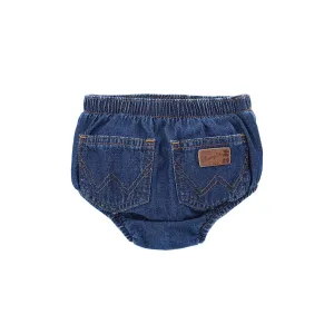 Wrangler Infant Diaper Cover Washed Indigo